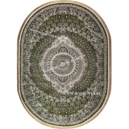 Восточный Овальный Ковер Медальон Дизайн 28760